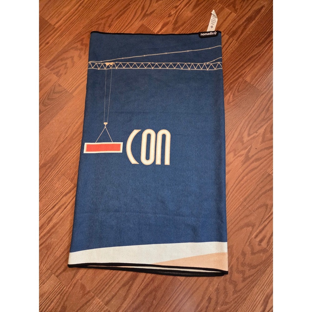 Nomadix only Towel You Need  Post Consumer‎ Recycled Plastic Blue Crane Design